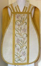 White Roman Vestment 9125